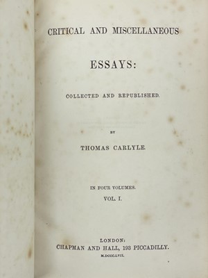 Lot 48 - (Bindings) CARLYLE, Thomas
