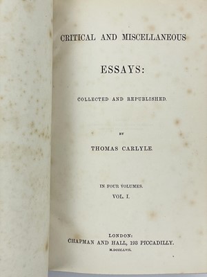 Lot 48 - (Bindings) CARLYLE, Thomas