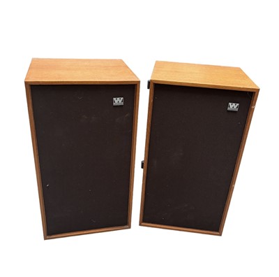 Lot 29 - A pair of Wharfedale speakers, 47.5cm tall x...