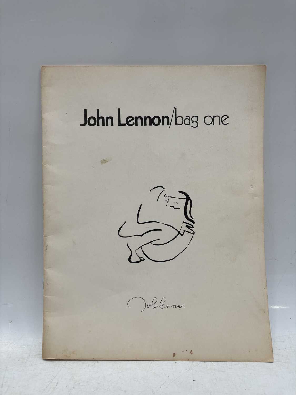 Lot 69 - John Lennon / Bag One; A suite of erotic...
