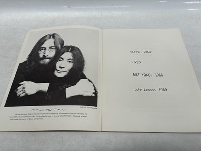 Lot 69 - John Lennon / Bag One; A suite of erotic...