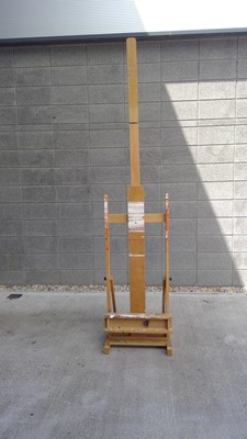 Lot 26 - An Artist's Easel. The Easel measures 246cm...