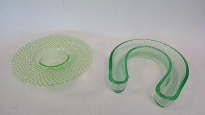 Lot 48 - An Orrefors Sweden glass, a Thomas Webb...