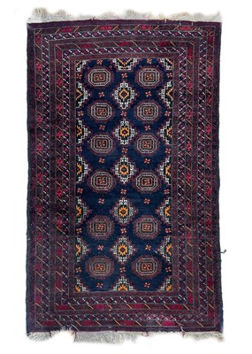 Lot 84 - An Afghan rug, circa 1930's.