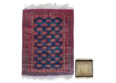 Lot 193 - A Pakistan rug, mid 20th century.