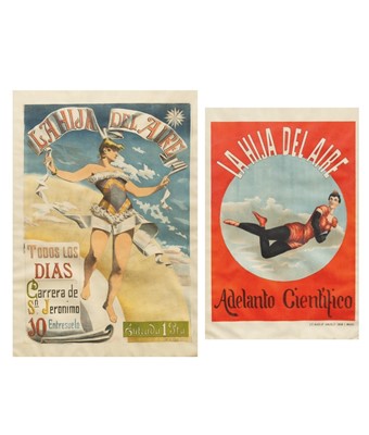 Lot 207 - M de Salvi, A Spanish colour lithograph Acrobat poster.