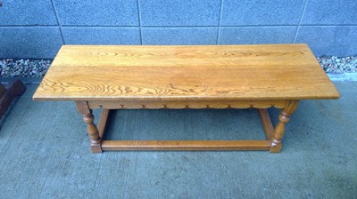 Lot 75 - Two Coffee Tables The Largest Table measures...