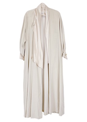 Lot 355 - A vintage Christian Dior velvet evening coat.