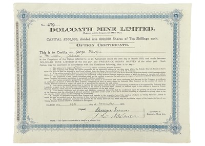 Lot 161 - (Cornish Mining)