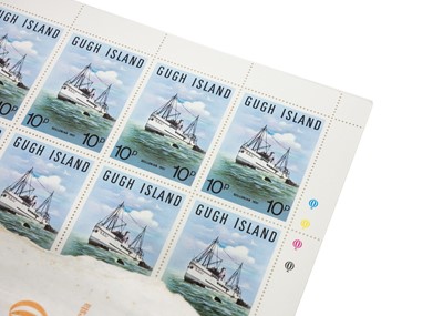 Lot 328 - Gugh Island (Isles of Scilly) Cornwall Interest Stamps 1970's including design proofs, trials etc.