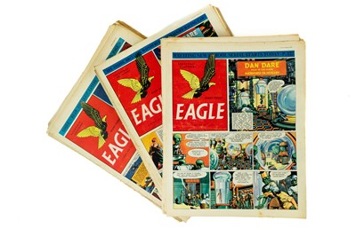 Lot 953 - Complete weekly Eagle Comics from 2/1/53 to 24/12/53