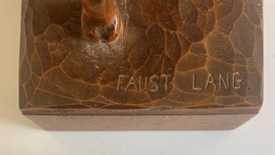 Lot 9 - Faust Emanuel LANG (1887-1973) Thoroughbred...