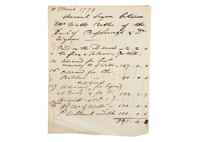 Lot 167 - (MS affidavit) Luttrell Wynne