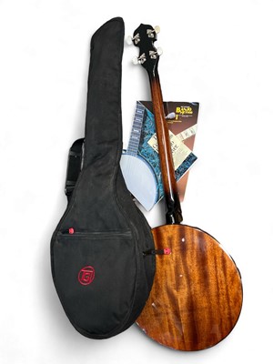 Lot 27 - A Countryman five-string banjo, 94cm, padded...
