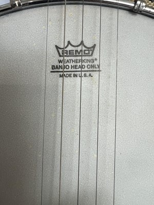 Lot 27 - A Countryman five-string banjo, 94cm, padded...