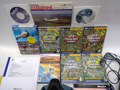 Lot 221 - A Flight Simulator Thrustmaster sidestick...