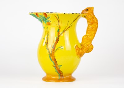 Lot 791 - Three Art Deco Burleighware jugs and three Wadeheath jugs.
