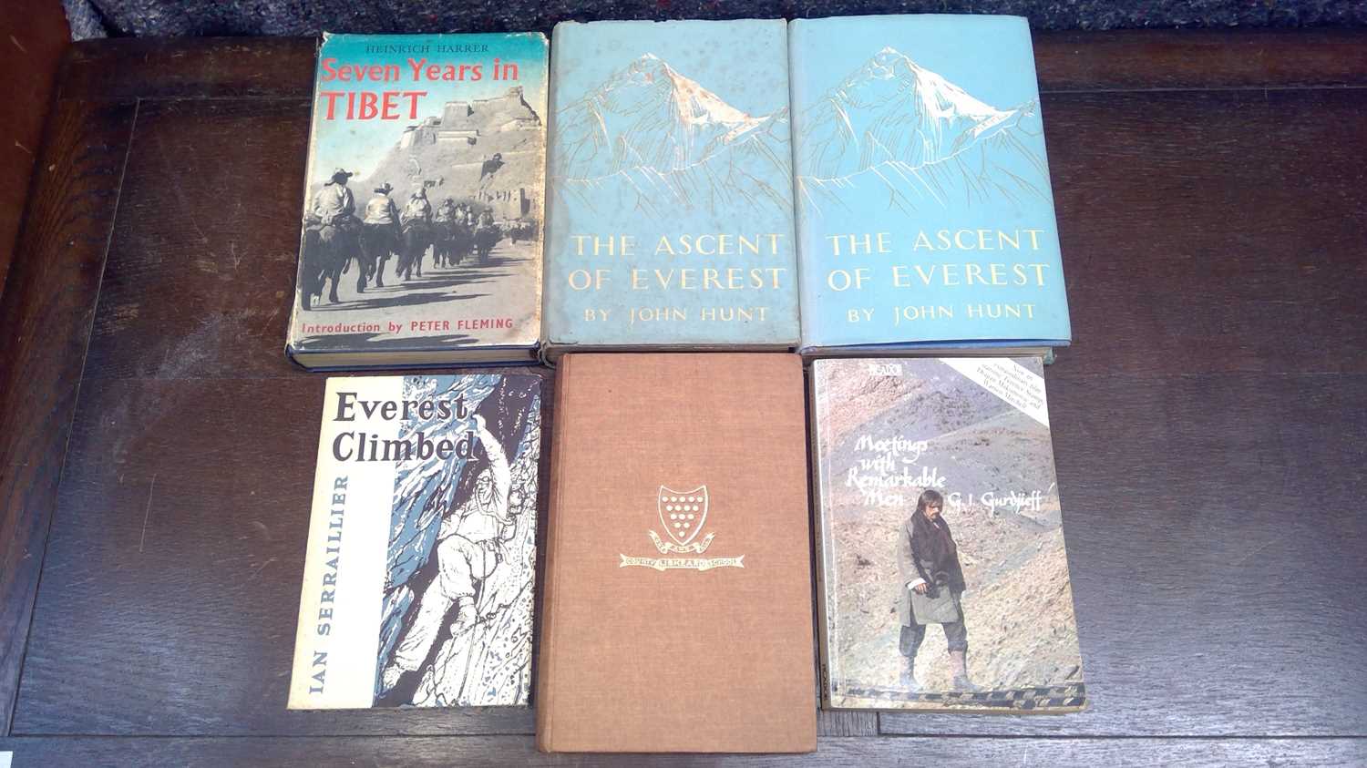 Lot 275 - Everest and Tibetan Intrest Books.