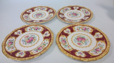Lot 39 - A part Royal Albert tea set, 'Lady Hamilton'...