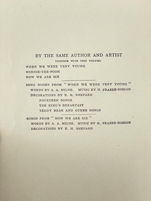 Lot 16 - A. A. Milne