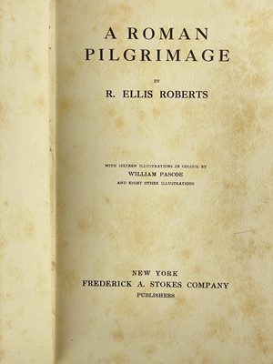 Lot 41 - (Art criticism and early 20th century bindings)