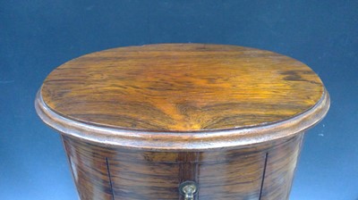 Lot 12 - A sewing chest 71cm tall by 33cm wide and 25cm...
