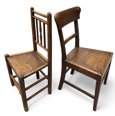 Lot 7 - Two country chairs