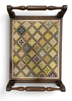 Lot 6 - A piano stool