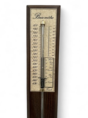 Lot 121 - A Torricelli or Mercury column barometer.