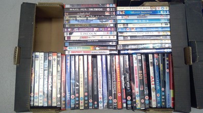 Lot 154 - Three Boxes of DVDs, Blu-Rays and PC Games.