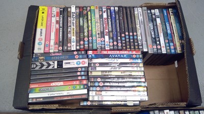Lot 154 - Three Boxes of DVDs, Blu-Rays and PC Games.