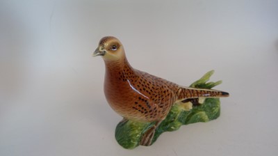 Lot 243 - Two John Beswick ceramic pheasants, tallest...