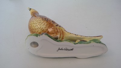 Lot 243 - Two John Beswick ceramic pheasants, tallest...