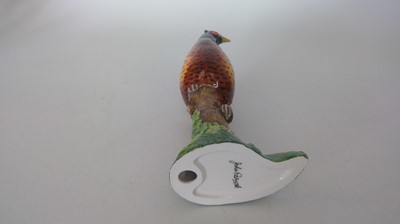 Lot 243 - Two John Beswick ceramic pheasants, tallest...