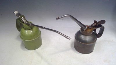 Lot 256 - Vintage Oilers and Oil Cans. The Castrol Can...