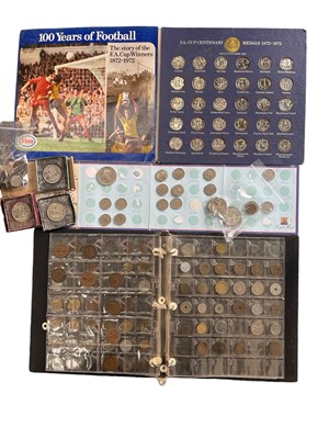 Lot 96 - GB and World Coinage Plus Esso FA Cup Centenary Folder