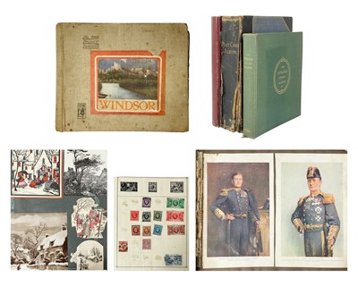 Lot 236 - Scrapbooks / Postcard Album / Stamp Album