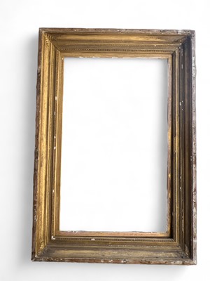 Lot 187 - A large Victorian gilt frame.