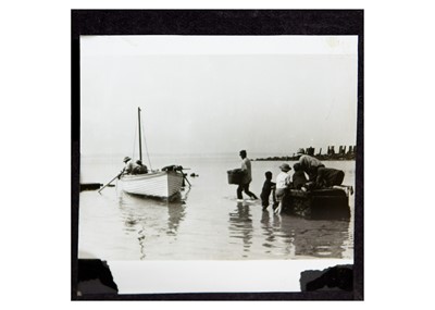 Lot 7 - (Isles of Scilly) A good collection of seventy three glass lantern slides