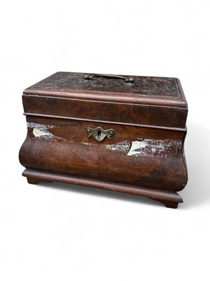 Lot 111 - A rare George III tea chest