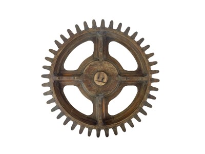 Lot 130 - Two hardwood cog patterns