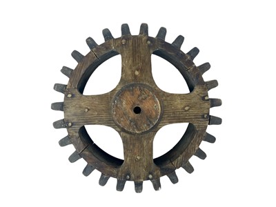 Lot 130 - Two hardwood cog patterns