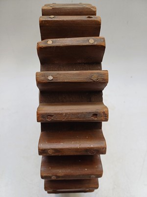 Lot 130 - Two hardwood cog patterns