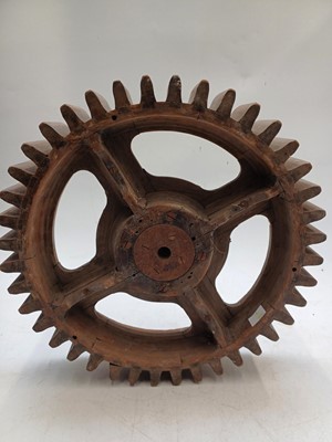 Lot 130 - Two hardwood cog patterns