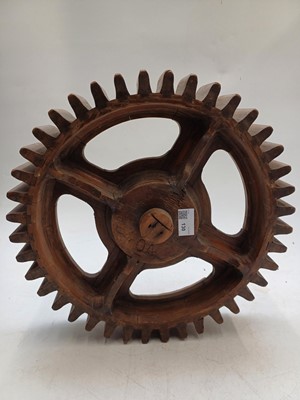 Lot 130 - Two hardwood cog patterns