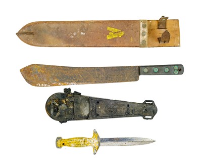 Lot 215 - A WW II machete, by S & J Kitchin Ltd.