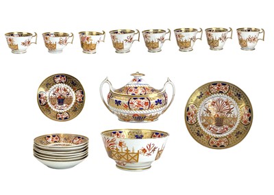 Lot 759 - A Spode Imari pattern part tea and coffee set.