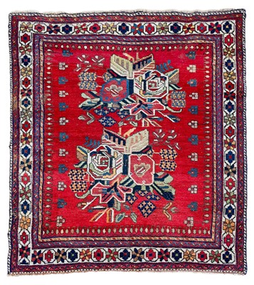 Lot 88 - An Afshar rug, South West Persia, circa 1930-1940.