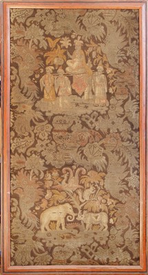 Lot 41 - A French tapestry, 19th century, of Persian design.