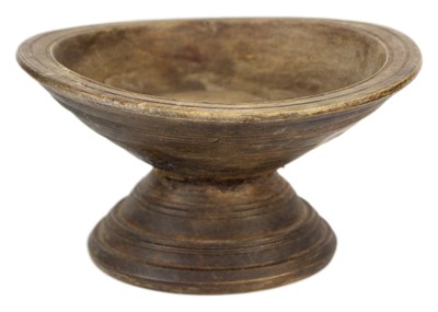 Lot 64 - A Middle Eastern treen comport, 19th century.